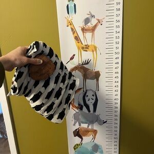 Bundle of baby items! Tula sun bear swaddle, Land of Nod Growth Chart